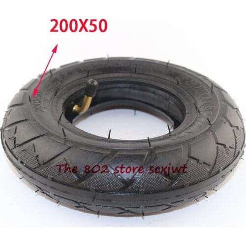 High quality (8" X 2") 200X50 (8 inch) Tire for electric Gas Scooter & Electric Scooter(inner tube included) wheelchair wheel