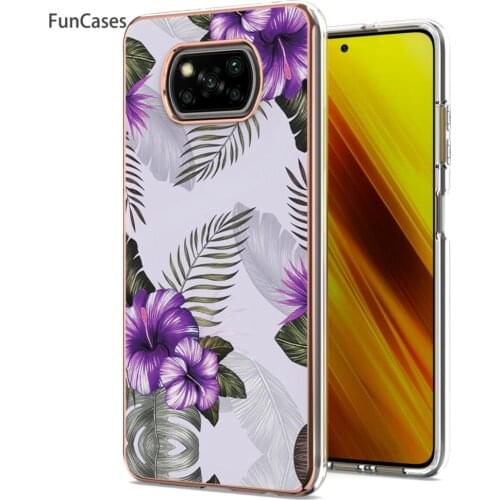 Bright Soft Silicone Phone Bag Cover For Poco X3 NFC Silicone Case Positivo sFor Coque Xiaomi Poco X3 NFC Glitter Cases Celulars