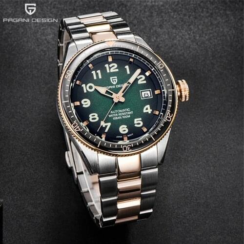 2020 PAGANI Design Men Watches Top Luxury Automatic Stainless Steel Waterproof Watch Brand Business Sport Mechanical Wristwatch