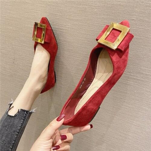 2021 New Brand Women Flats Casual Shoes Pointed Toe Slip On Shallow Loafers Spring Autumn Women Shoes Female Zapatos Mujer