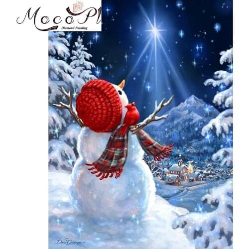 Diamond painting,Christmas Snowman,Cross Stitch,Full,Diamond Embroidery,Round/Square,Needlework,Diamond Mosaic,Gift,Home Decor