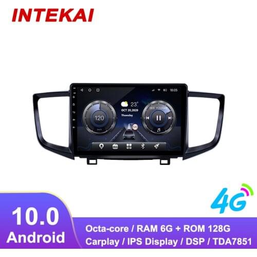 10.1"Android 10.0 Car Radio GPS Navigation autoradio multimedia player for honda pilot 2016 2018 head unit stereo
