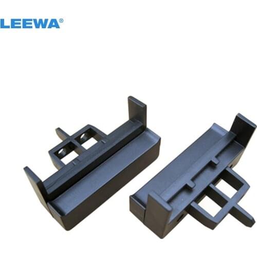 LEEWA 1Din Car Radio Fascia Frame For Audi A2 1999-2005 A3/A4 1999-2001 A6 1997-2001 Stereo Dashboard Cover Frame Trim #CA5039