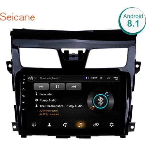 Seicane GPS Car Radio Multimedia Player For 2013 2014-2017 Nissan TEANA Android 8.1 2Din 9" Wifi Bluetooth Quad Core Head Unit