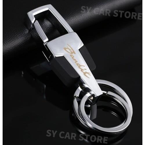 For SUZUKI GSF 250 600 600S 650 650S 650N 1200 1250 Bandit 650S Fashion key Chain New Metal Waist Hanging KeyChain Key Ring