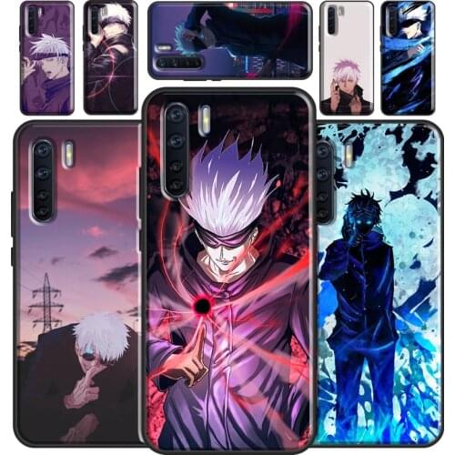 Gojo Satoru Jujutsu Kaisen Phone Case For OPPO A53 2020 A5 A9 A31 A52 A72 A92 A83 A91 A93 A1K A15 A3S A5S F5 F7 Cover
