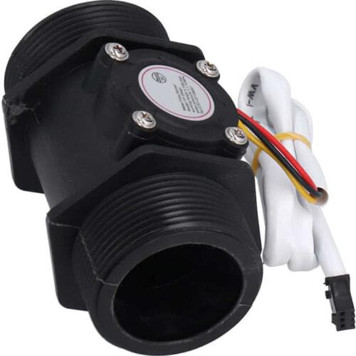Water Flow Sensor for Swimming Pool Hall Turbine Flowmeter G1.5in YF-DN40 DC 3-24V