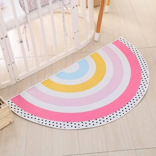 Childrens baby play mat, crawling game mat, 110 * 60cm newborn baby crawling row rug rug Ramper floor mats carpet room decor