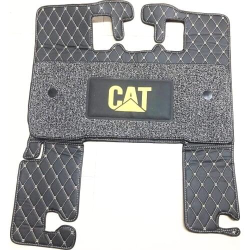 For CAT E312C/320C/323C/329C/330C/345C Special floor rubber anti-skid excavator cab floor mat carpet Environmental protection