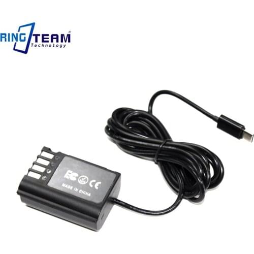PD Adapter Cable Type C to DMW-DCC17 DC Coupler DMW-BLK22 Dummy Battery for Panasonic DC-S5 DC-S5K Lumix S5