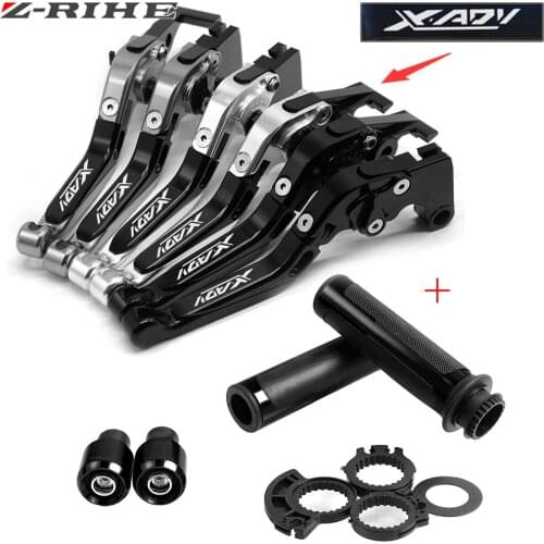 Motorcycle Accessories XADV Folding Extendable Brake Clutch Levers handle grips For Honda X-ADV 750 XADV X ADV 750 2017 2018