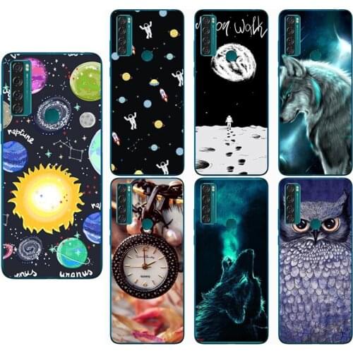 Soft Silicon Lovely TPU Case for TCL 20 SE Funda Coque Capa Protective Phone Cover For TCL 20 se