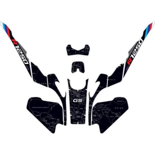 Motorcycle body decoration stickers scratch protection stickers reflective decals for BMW R1250GS ADV 2019 r 1250gs adventure