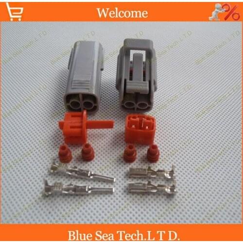 Sample,2 sets 2Pin 2.2mm car connector,car fog lamp plug,Car engine waterproof Electrical connector for VW,Audi,Toyota etc