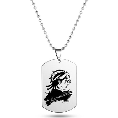 Tokyo Swastika Avengers Tokyo Revengers Necklace Anime Peripheral Pendant Sweater Chain
