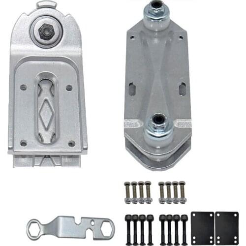 Top!-1Set Surfboard Skateboard Surfskate Bridge Water Bridge Longboard Surf Skate Bridge Base Skate with Risers Bolts