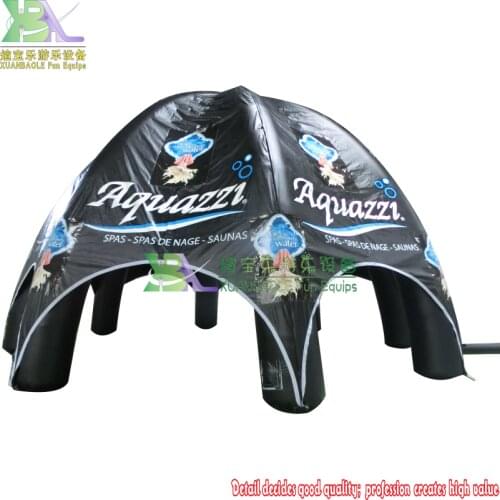 Inflatable tent advertising large outdoor inflatable lawn party tent air spider tent