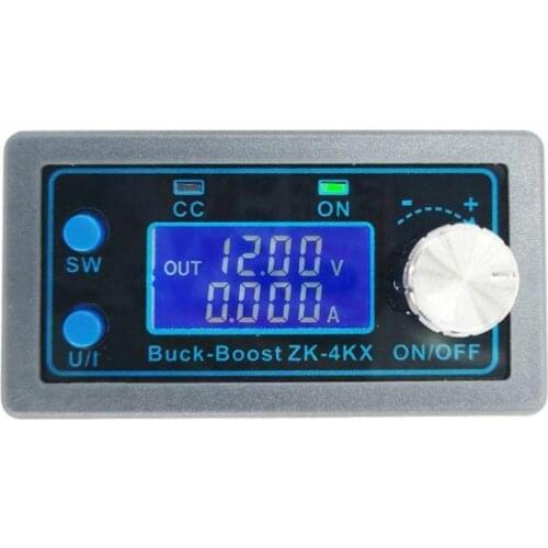 1Pcs ZK-4KX CNC DC DC Buck Boost Converter CC CV 0.5-30V Supply Power Regulated Battery Adjustable 4A Charging For Solar Gr G0F3