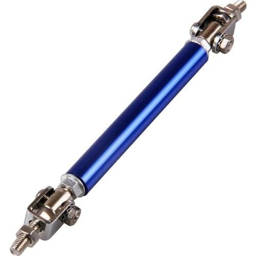 2PCS 8.5cm Adjustable Front/Rear Wind Splitter Frame Bumper Protector Rod Support