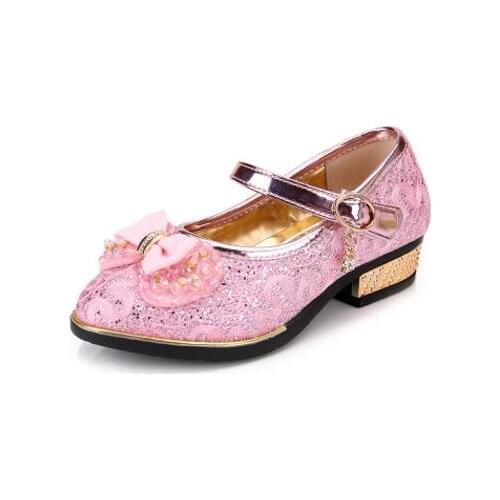 2017 New Summer Fashion Children Shoes Toddler Girls Sandals Kids Girls PU Leather Sandals Butterfly Girl shoes