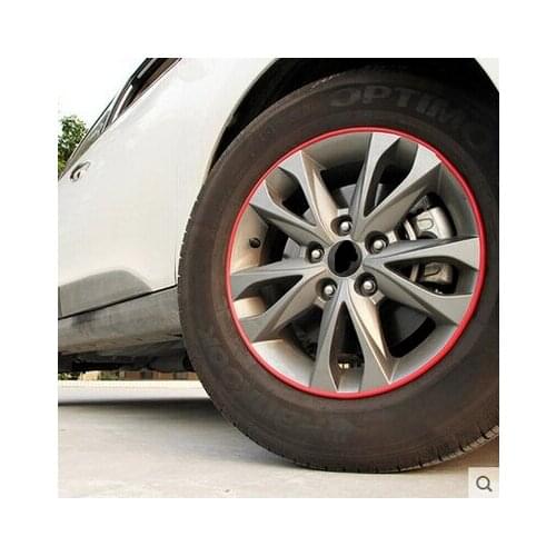 8M Car Wheel Hub Tire Protection Sticker For Land Rover Range Porsche Cayenne Jeep Grand Dodge Journey JUVC