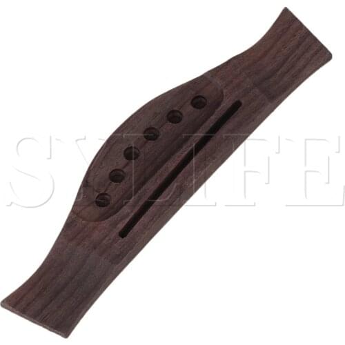 Brand NEW 6 String Rosewood Saddle Bending Acoustic Guitar Bridge