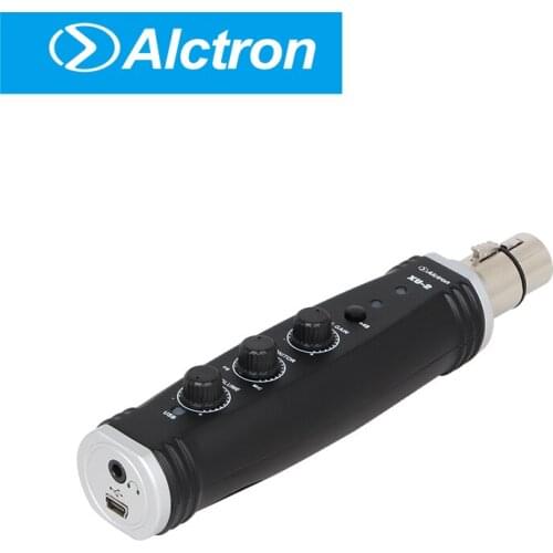 Alctron XU-2 MKII professional audio interface, converts signal quickly, easy to operate