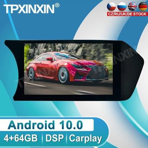 Android 10.0 4G+64GB Car DVD Player GPS Navigation For Mercedes-Benz C Klasse C204 2011-2014 System Auto Radio Stereo Multimedia