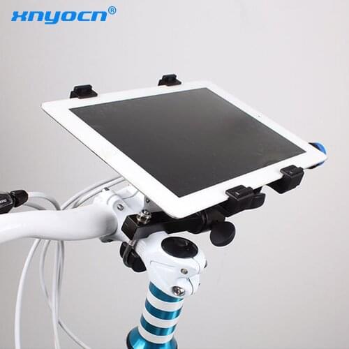 Mount Holder for Ipad mini 2 3 4 Universal Aluminum Alloy Bicycle Motorcycle GPS LG Tablet Pc For Samsung T230 T280 Asus Acer