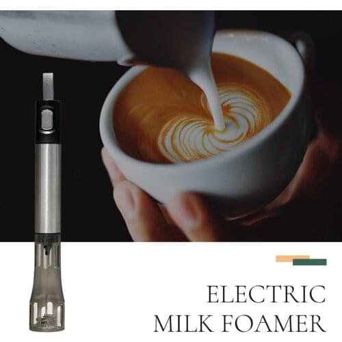 Electric Milk Whisk Whisk Kitchen Foaming Drink Mixer Blender Coffee Cappuccino Cream Foam Mixing Mini Portable Blend Whisk