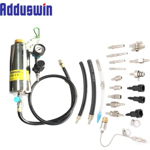 2020 C80 Fuel Injector Washing Tool With Pressure Gauge Injector Cleaner Tool Non-Dismantle