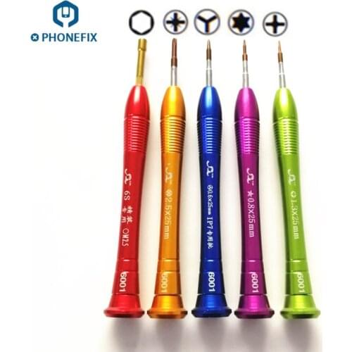 5 In 1 Precision Screwdriver Set Electronics Tool Kit Screwdriver Bit Opening Repair for iPhone 8 7 6 Screen Repair Kit