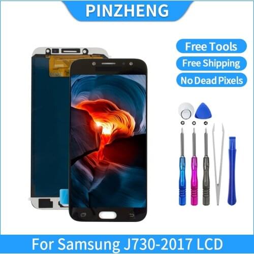 PINZHENG 100% Original LCD For Samsung Galaxy J7 Pro 2017 J730 J730F LCD Display Digitizer Assembly Screen Replacement Parts