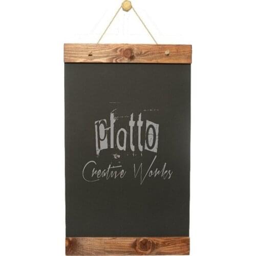 Plattocw Double-Sided Blackboard Chalk Board Blackboard + Chalk wall graphics gráficos de parede настенная графика