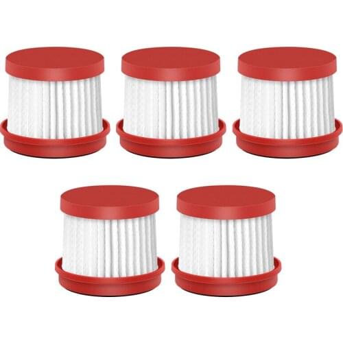 SANQ 5Pcs Replacement HEPA Filters for Deerma Mite Removal Instrument Vacuum Cleaner CM1300/CM1900 Accessories