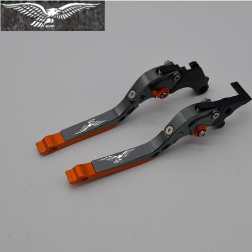 Yang hua CNC Folding&Extending Brake Clutch Levers For Moto Guzzi BREVA 750 V7 Racer Classic Stornello Stone Special Custom