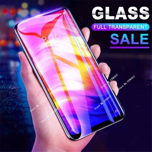 9H High Quality Tempered Glass For Redmi Note 7 5 6 Pro Redmi 7 6 6A Full Glue Screen Protector For Xiaomi Mi 9 9SE Glass Film
