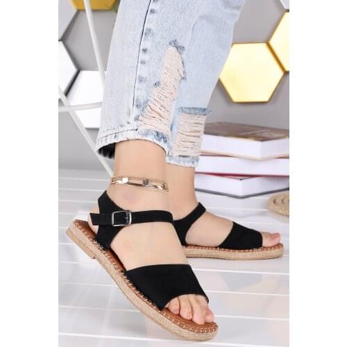 Woggo Pnt 439035 Suede Daily Arched Women Sandals Slippers