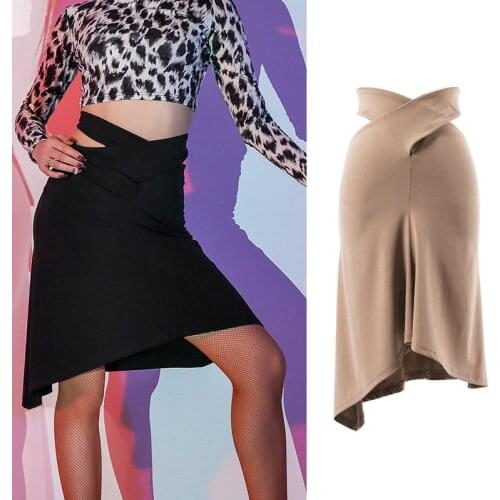 Women Latin Dance Skirts Adult Practice Clothes Chacha Samba Tango Ballroom Latin Dance Skirts Latin Performance Clothes SL4404