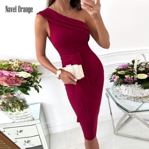 2021 Women Deep V-Neck Puff Sleeve Party Dress Casual Belt Short Sleeve Solid Ladies Dress Plus Size 3XL Streetwear Dropshipping