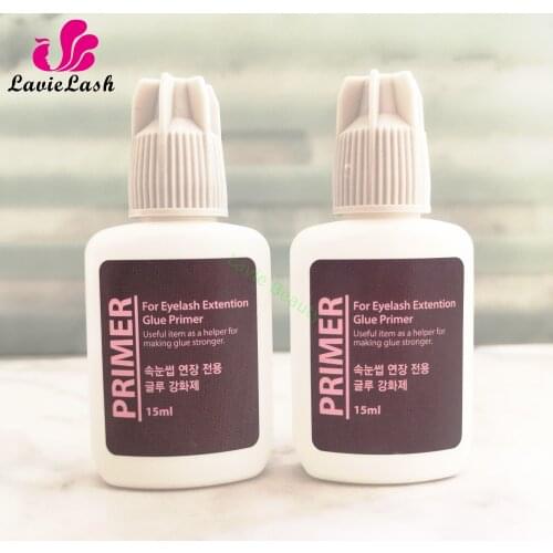 10 pcs original SKY eyelash extension glue primer 15ml keep lashes stay longer make glue stronger lashes beauty bonder primer