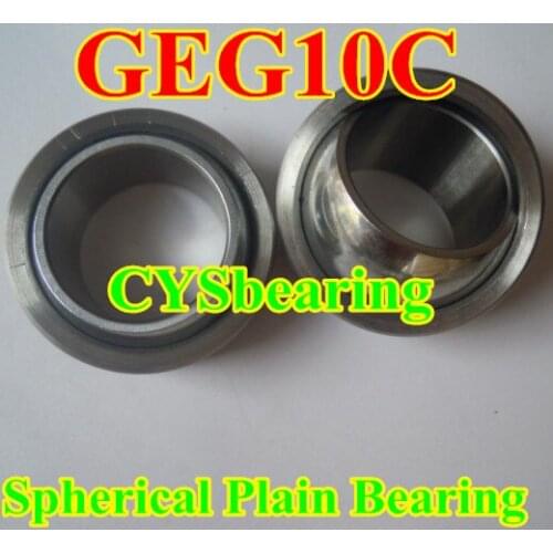 10pcs/lot GE10FW GEG10C radial shaft spherical plain bearing with self-lubrication just for sales volume