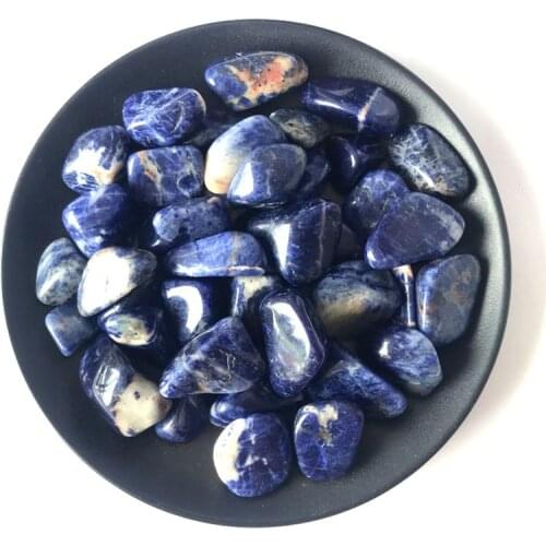 100gNatural Lapis lazuli gravel beads Stone Rock Chips beads Healing Natural Stone and Mineral Health Decoration Furnishing
