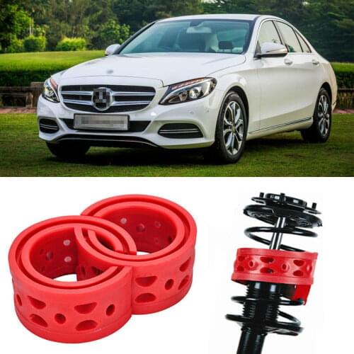 2pcs Size B Front Shock Suspension Cushion Buffer Spring Bumper For BENZ C200