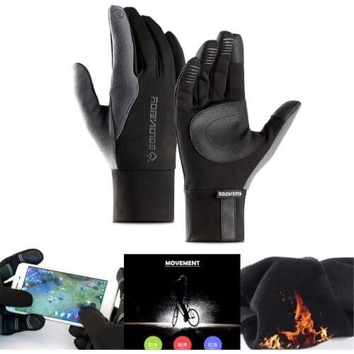 2018 Touch Screen Sports Running Gloves Men Women Outdoor Warm Windproof Multi-function Gym Fitness Gloves for Jogging