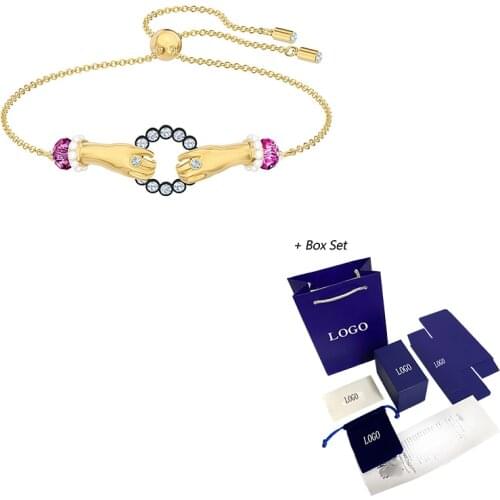 2021 Fashion Jewelry SWA TAROT MAGIC Bracelet Exquisite Symbol Handmade Crystal Elegant Lady Jewelry Luxury Gift