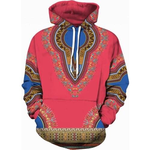3D Hoodies Sweatshirts Men Women Fad Traditional African Dashiki Hooded Sweatshirt Men Hip Hop Casual Hoodie Pullovers Moletom