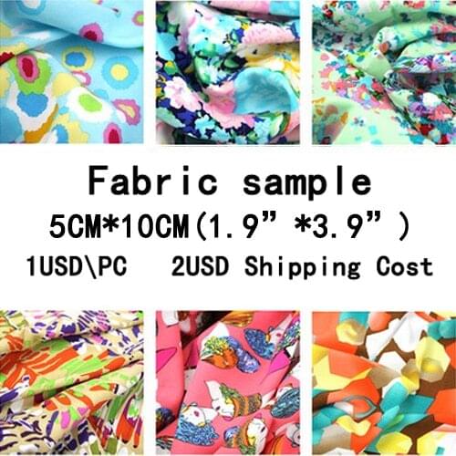 5cm length*10cm width fabric samples