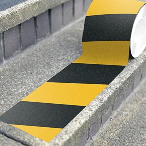 5cmx3m/Roll Anti-slip Safety Grip Tape Strong Adhesive Safety Traction Tape PVC Warning Tape For Indoor/Outdoor Stairs Floor