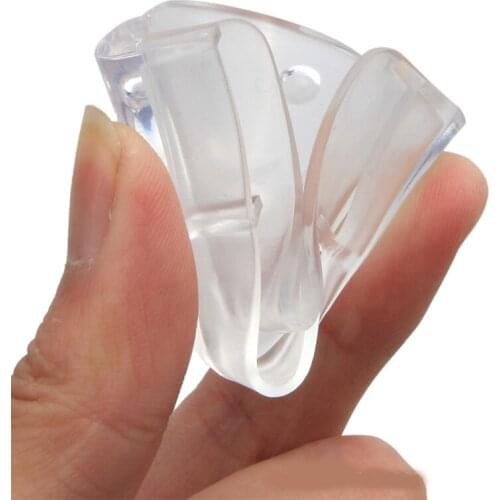 50Pcs smile fac Child Baby Safety Silicone Protector Table Corner Edge Protection Cover Children Anticollision Edge Corner Guard